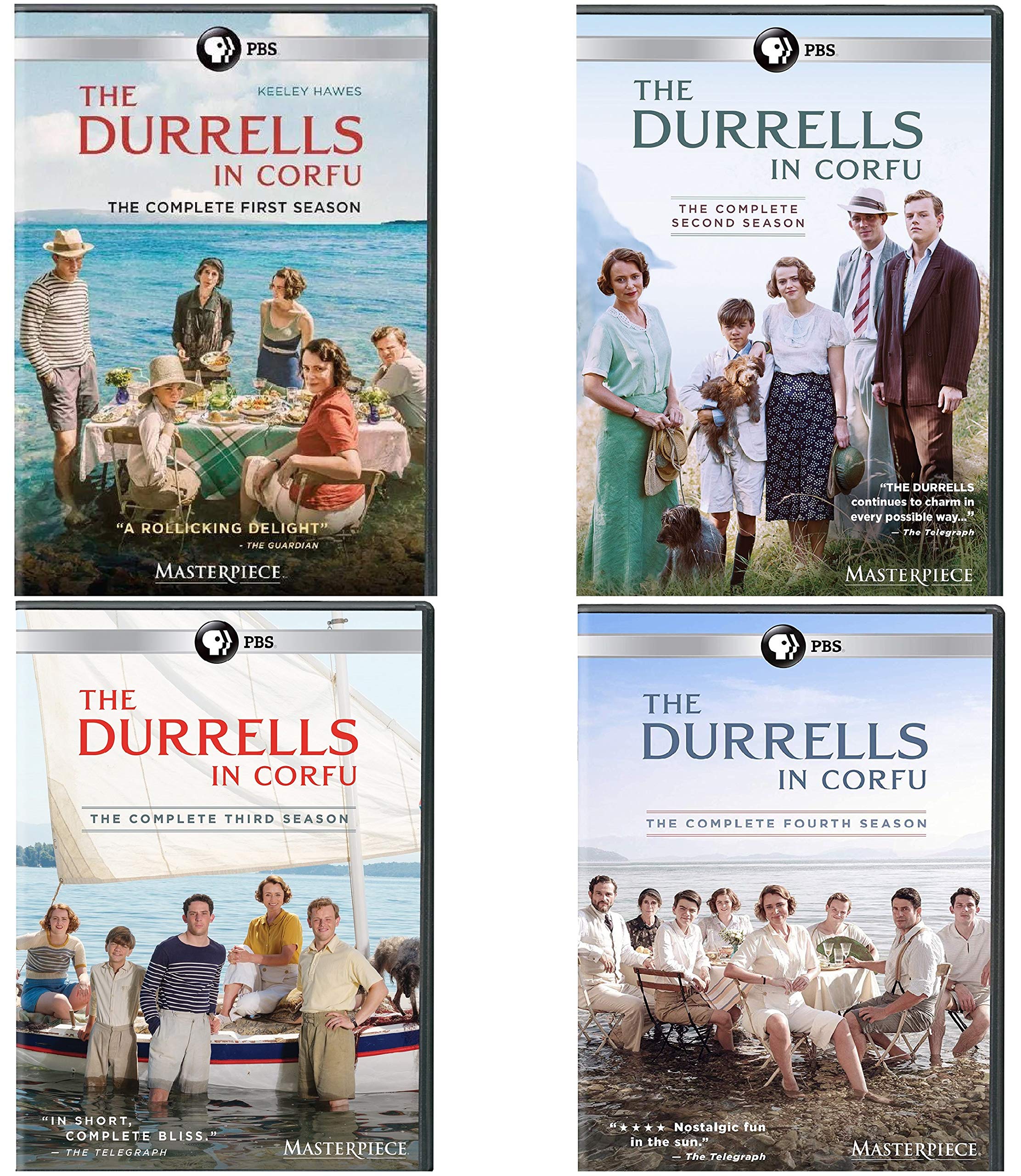 The Durrells in Corfu DVD Complete Series Season 14 for sale Las