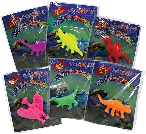 dinosaurios crecen en agua