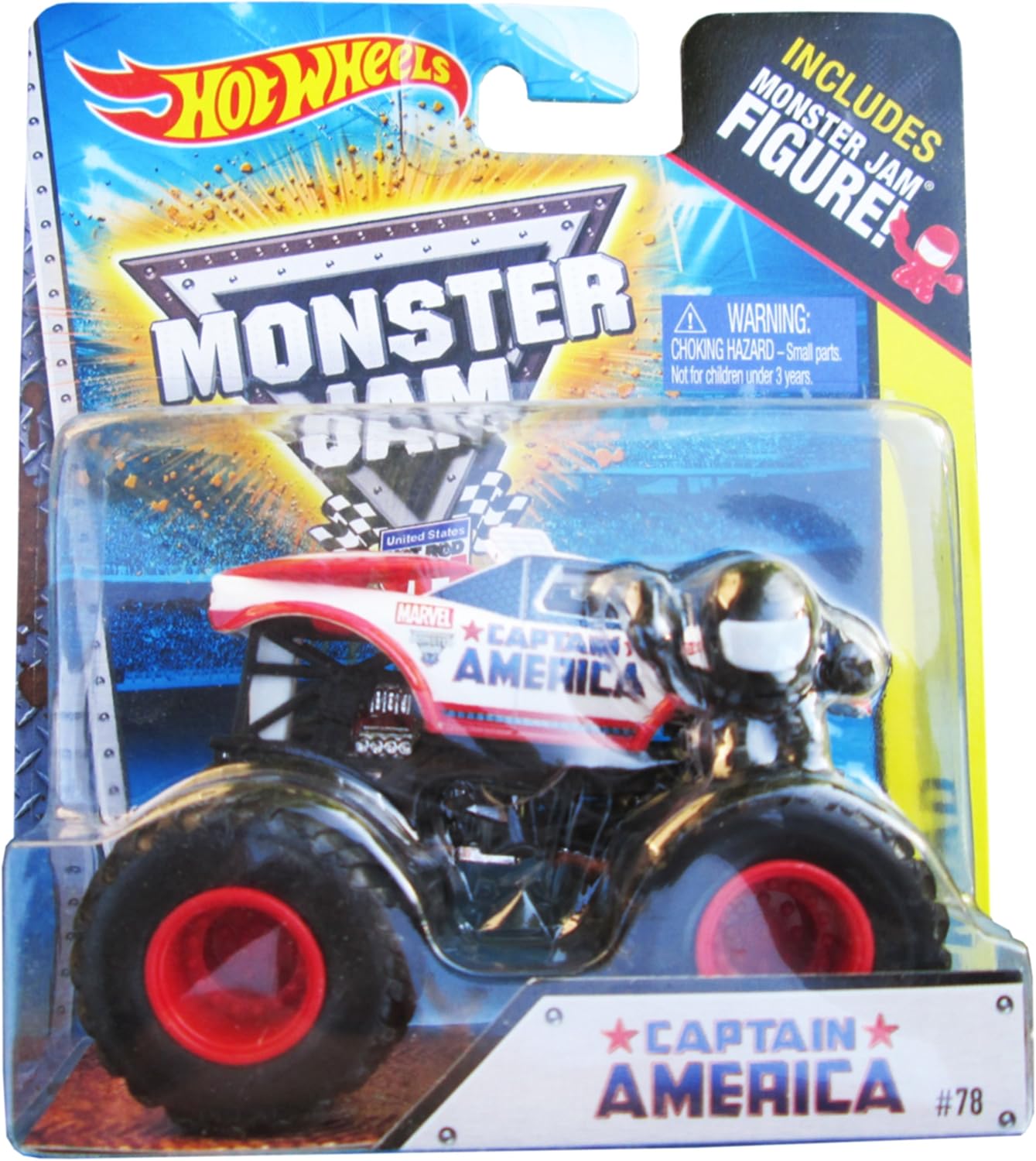 hot wheels monster jam captain america