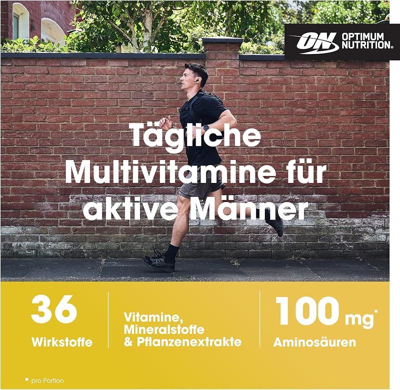 Opti-Men, Hochdosiertes Multivitamin für aktive Männer