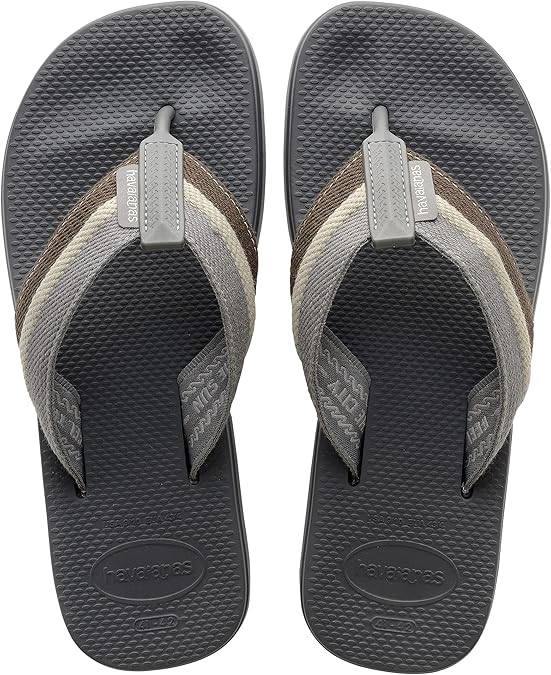 Havaianas New Urban Way Mens Graphite Grey Flip FlopsUK 7.58 / EU 41
