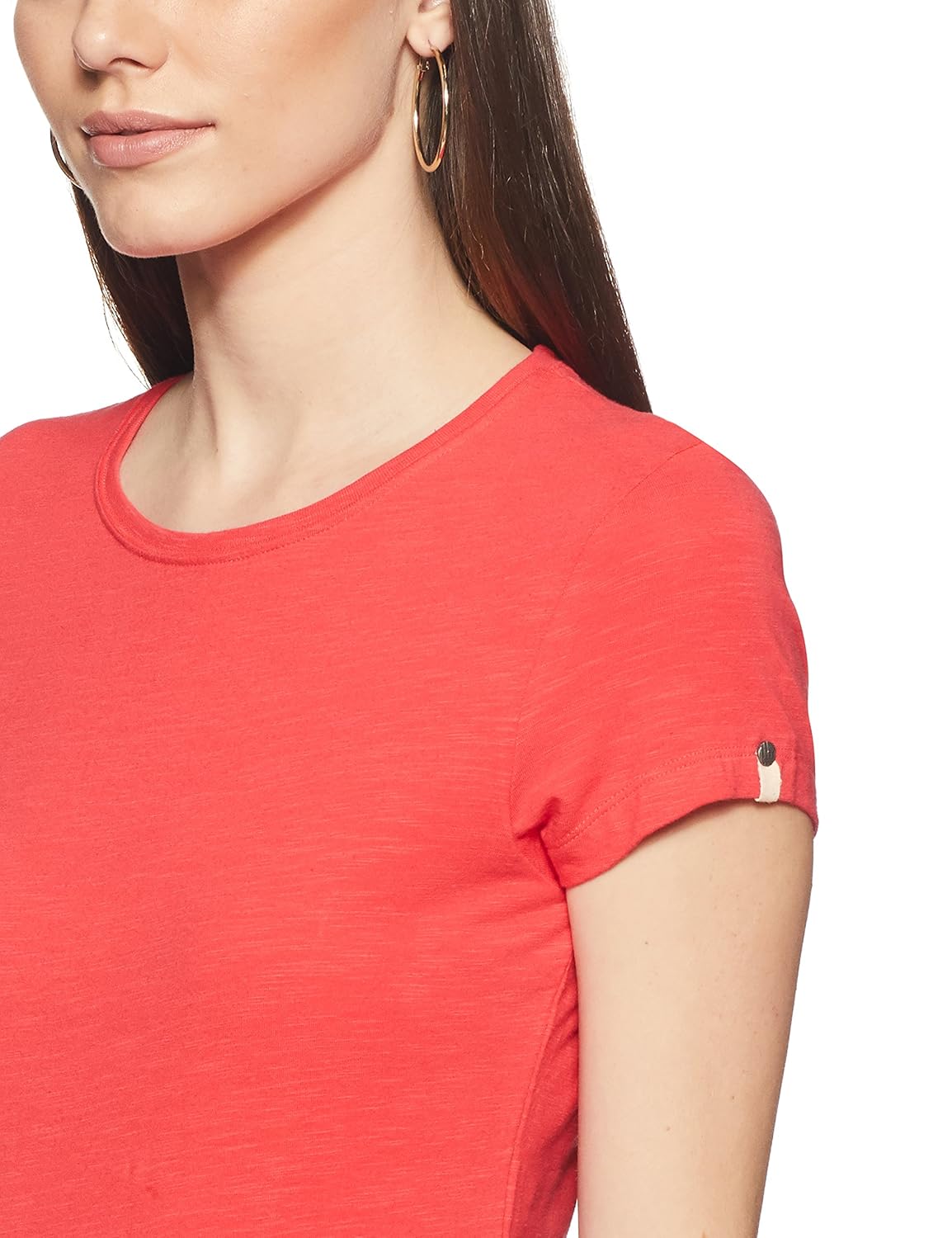 jockey women's cotton round neck t-shirt