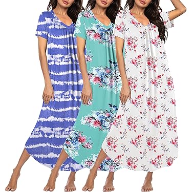 Amazon Best Sellers: Best Women's Nightgowns & Sleepshirts