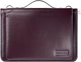 Broonel Purple Leather Laptop Messenger Case - Samsung Galaxy Book Pro 360 13.3" view 2