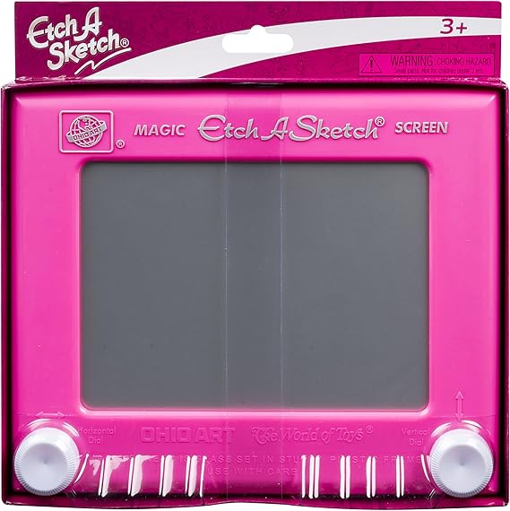 pink etch a sketch