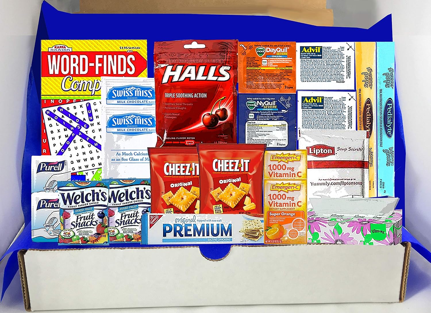 cold care package for boyfriend