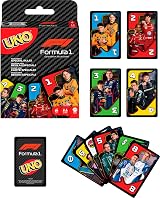 Mattel Games UNO F1 Card Game Ages 7+ 2-10 Players Racing Theme view 6