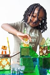Magna-Tiles Jungle Animals 25-Piece Set - 3D Magnetic Building Tiles view 4