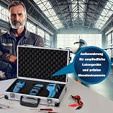 PeakTech 7260 L Aluminum Case for Measurement Instrument Dustproof Foam Padlock view 5