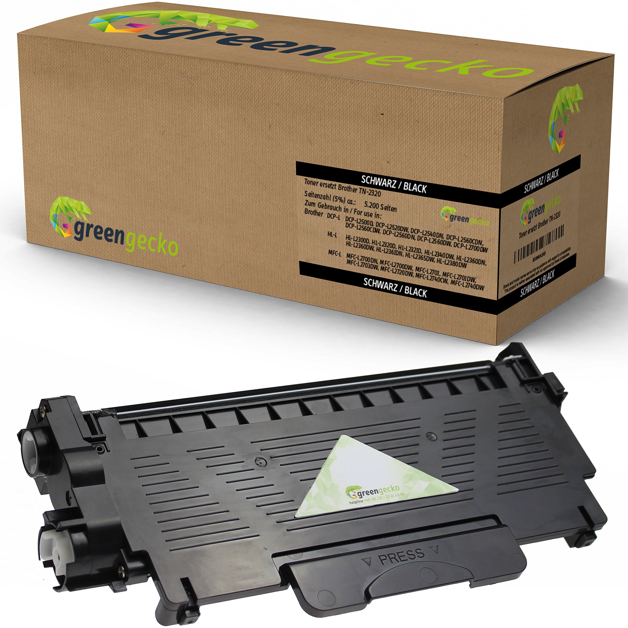 Compatible with Brother TN-2320/DR-2300 black (1) XXL Toner