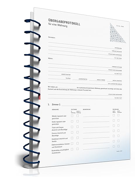 Ubergabeprotokoll Wohnung Download Amazon De Software