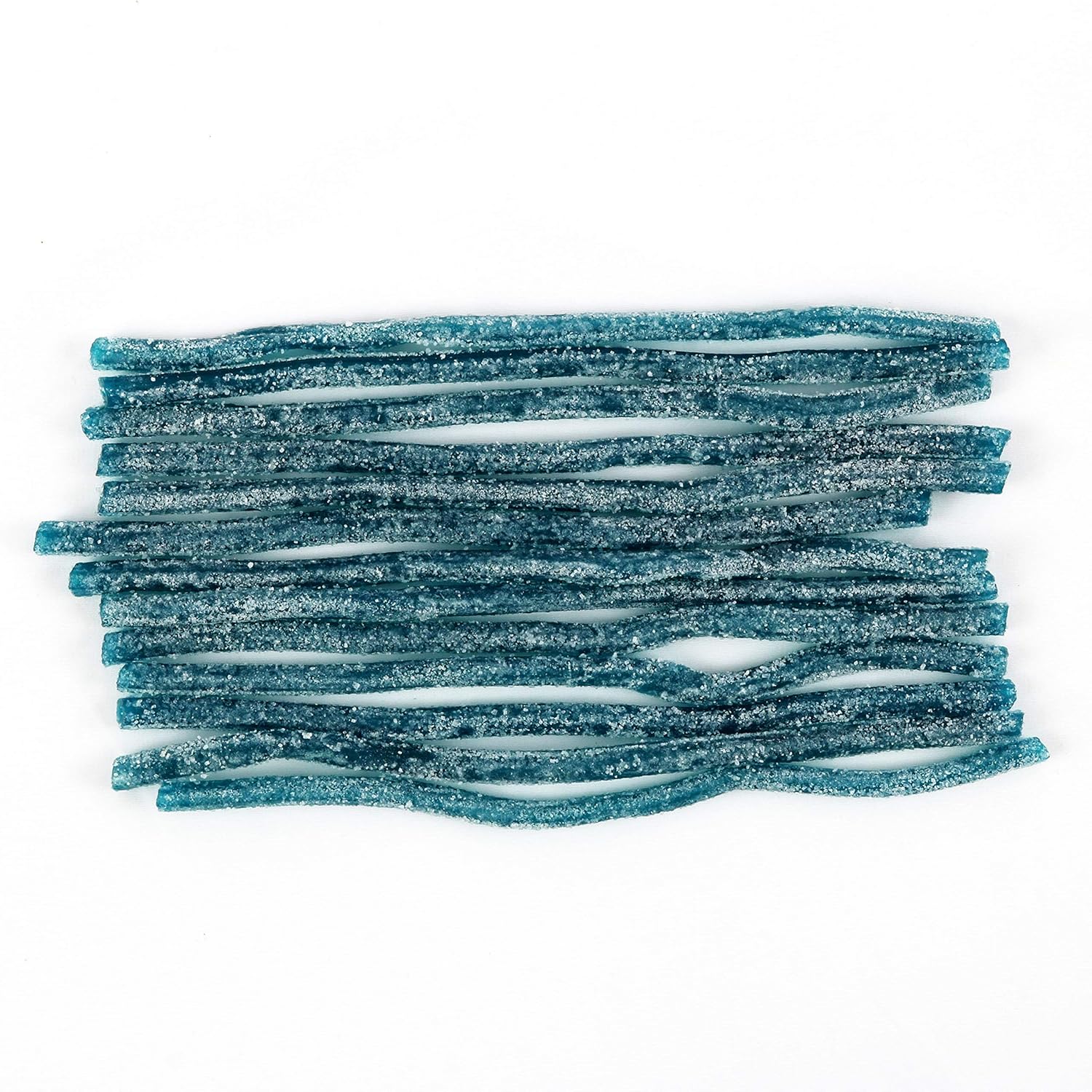 Sour Punch Straws, Sweet & Sour Blue Raspberry Flavored Soft, Chewy Candy, 2oz Tray (24 Pack) : Candy : Grocery & Gourmet Food
