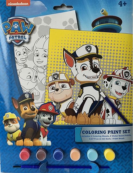 paw patrol paint