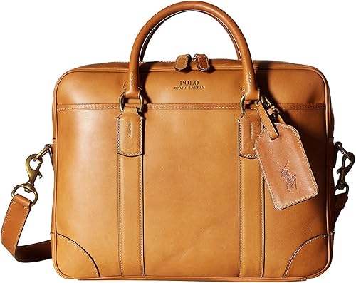 Amazon Co Jp ポロラルフローレン Polo Ralph Lauren メンズ Core Leather Commuter Bag ブリーフケース 並行輸入品 シューズ バッグ