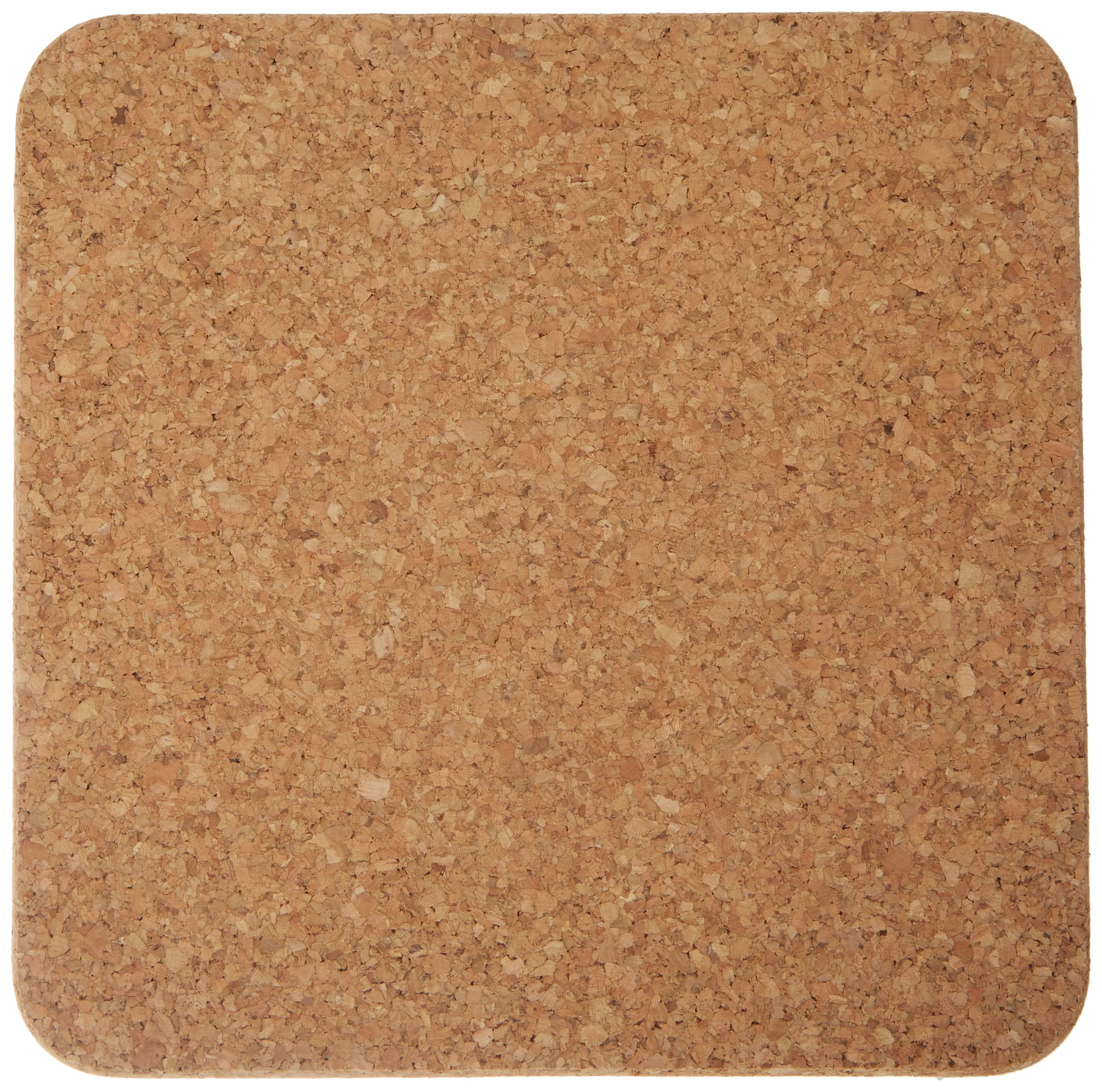 Apollo Cork Pot Stand Set 2 SQ 19.5cm, Multi-Colour, 19.5x1x19.5, 1525