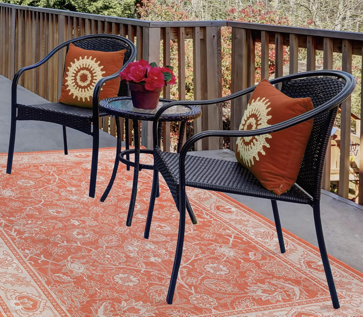 Best orange indoor outdoor carpet