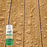 Olympic WaterGuard 11 oz Clear Waterproofing Wood Sealer | Exterior Deck, Fence, Concrete &amp; Brick Sealant, Water Repellent UV Protection
