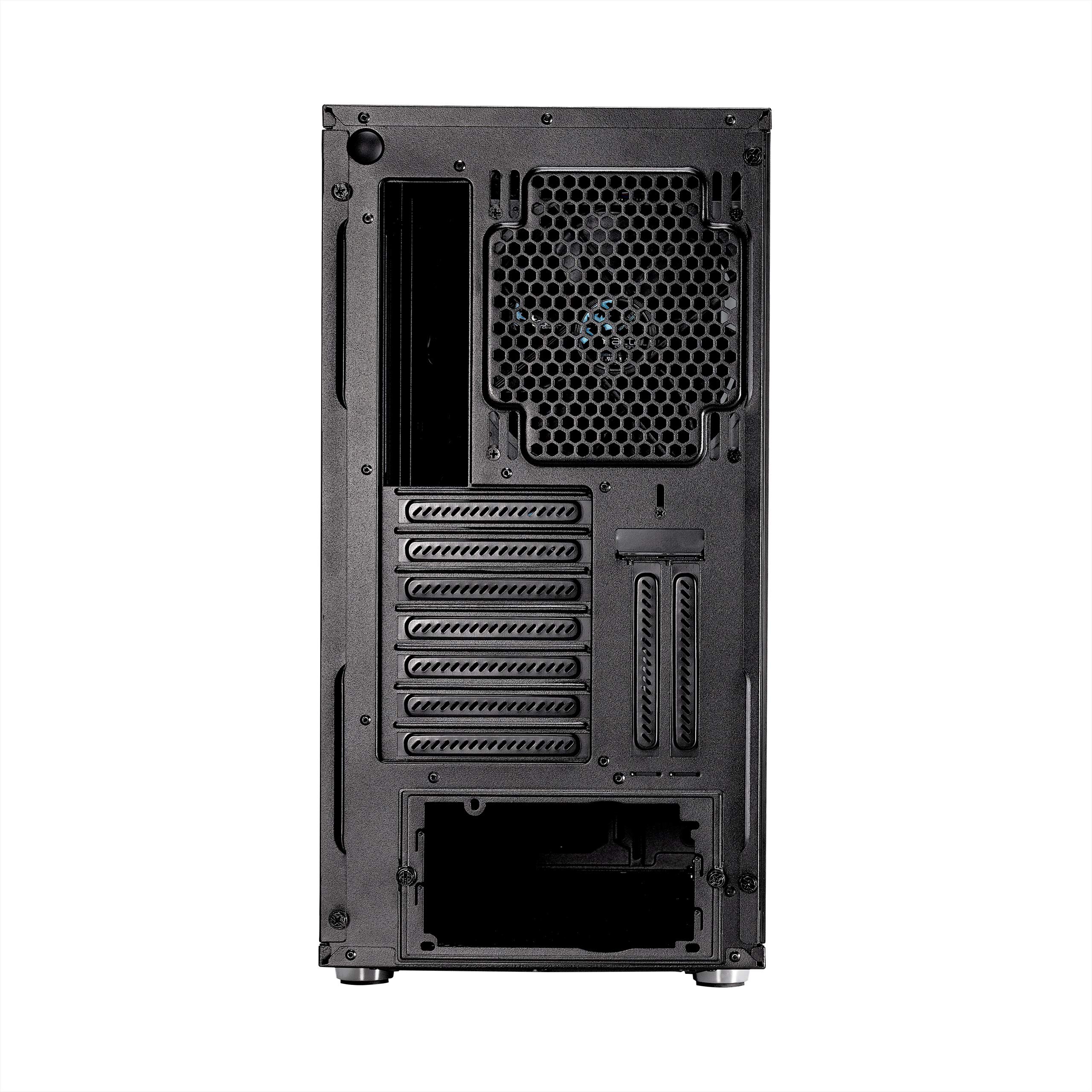 Fractal Design Meshify S2- Mid Tower Computer Case- Airflow/Performance- 3X Silent Fans and Nexus Hub Included- PSU Shroud- Modular Interior- Water-Cooling Ready- USB Type C- Black Tempered Glass