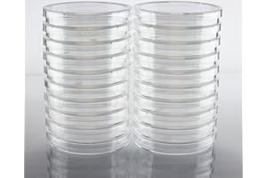 EZ Bioresearch Sterile 100 mm X 15 mm Petri Dish with Lid, Vented, 2 x Pack of 10