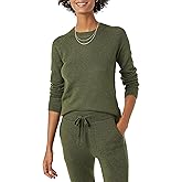 Amazon Essentials Women's Regular-Fit Soft Touch Long-Sleeve Crewneck Sweater