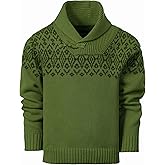 Gioberti Kids and Boys 100% Cotton Pullover Knitted Sweater with Toggle Button Closure