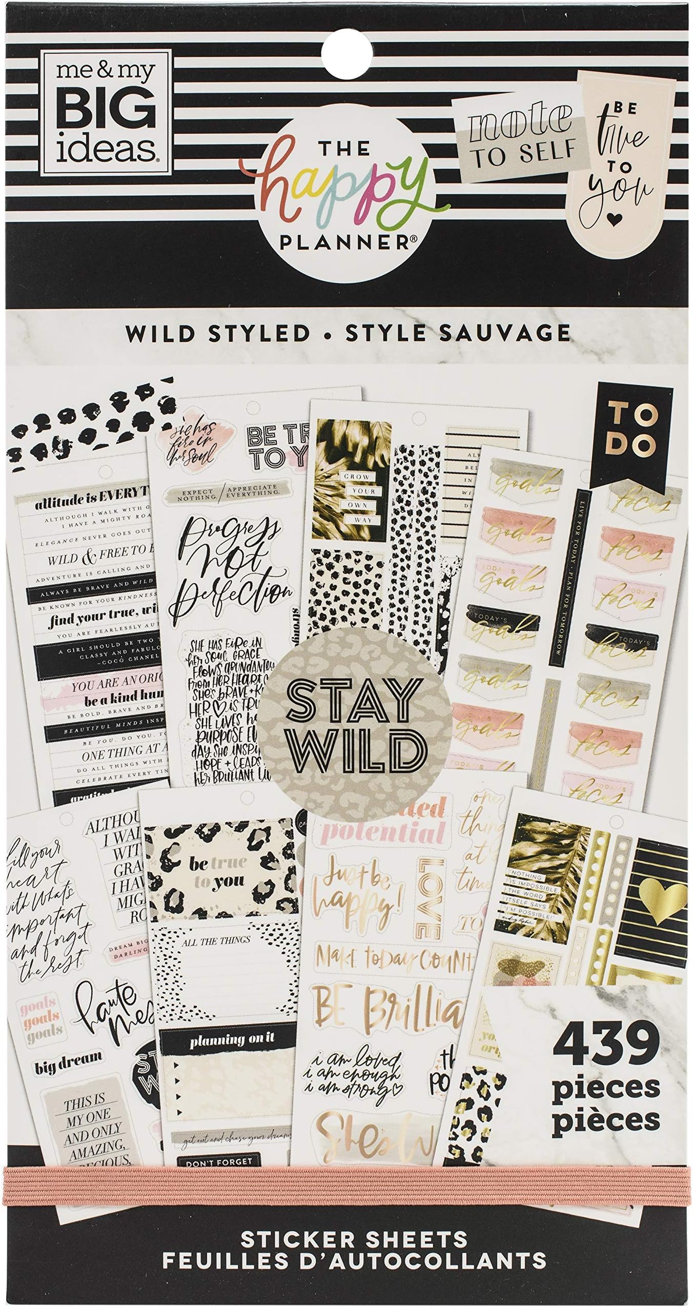 Happy Planner Value Stickers, Wild Styled, 439