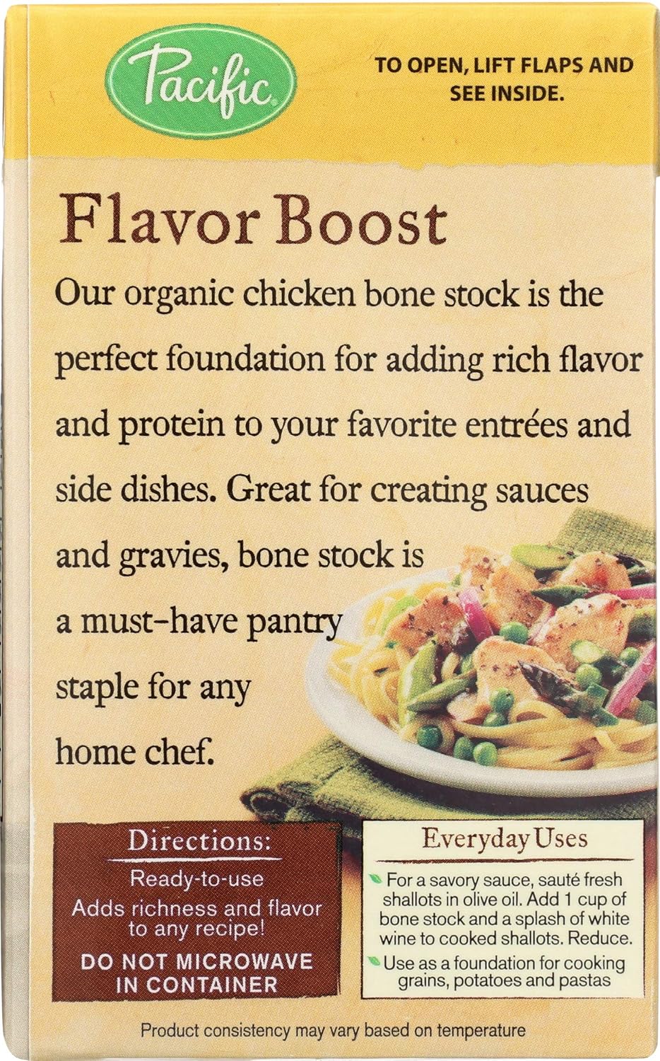 Amazon Com Pacific Foods Organic Bone Stock Chicken Unsalted 15 2 Ounce Grocery Gourmet Food