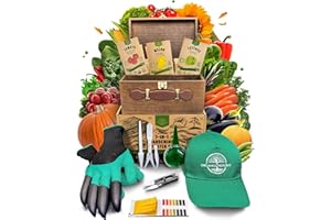 ORGANO REPUBLIC 75 Vegetable & Greens Seeds Variety Pack, Garden Seed Starter Kit - Over 44,700 Non-GMO Heirloom Seeds for Planting Vegetables and Greens, Gift Seed Box with Gardening Supplies, Survival Kit