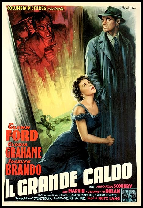 El gran calor imán para nevera 6 x 8 Glenn Ford película Noir ...