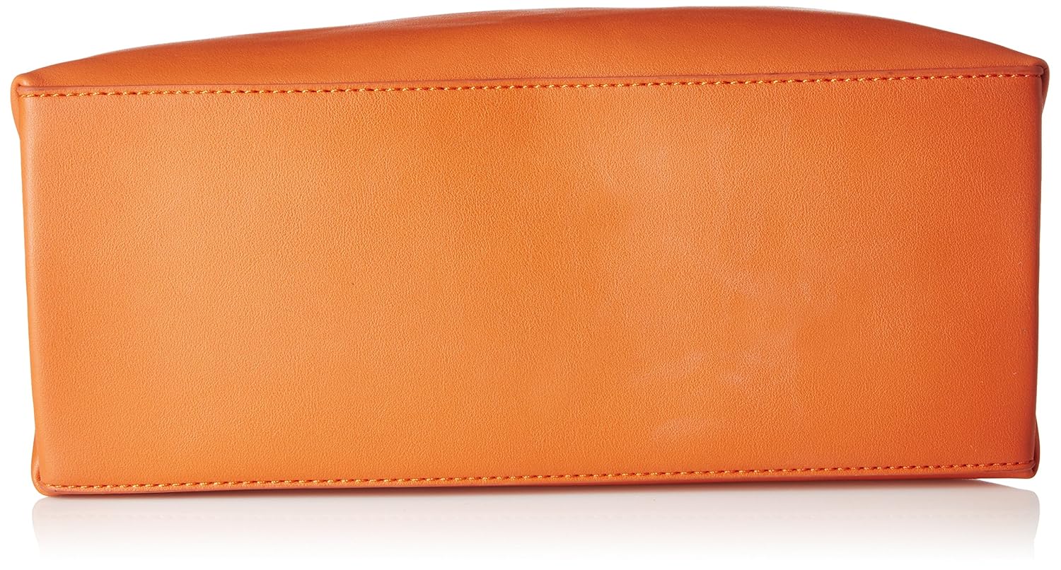 caprese shally women's satchel (orange)