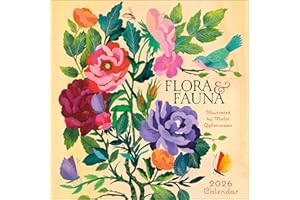 Flora & Fauna 2026 Wall Calendar