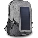 Sunnybag Explorer+ | Solar Backpack with Removable 6 watt Solar Panel | USB Port | Including Laptop Compartment for 15.6 inch