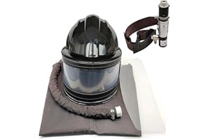 Sandblaster Helmet Safe Air Feed Sand Blast Helmet Shoulder Protective Sand Blast Hood Protector Sandblaster Thermostat 5 Pie