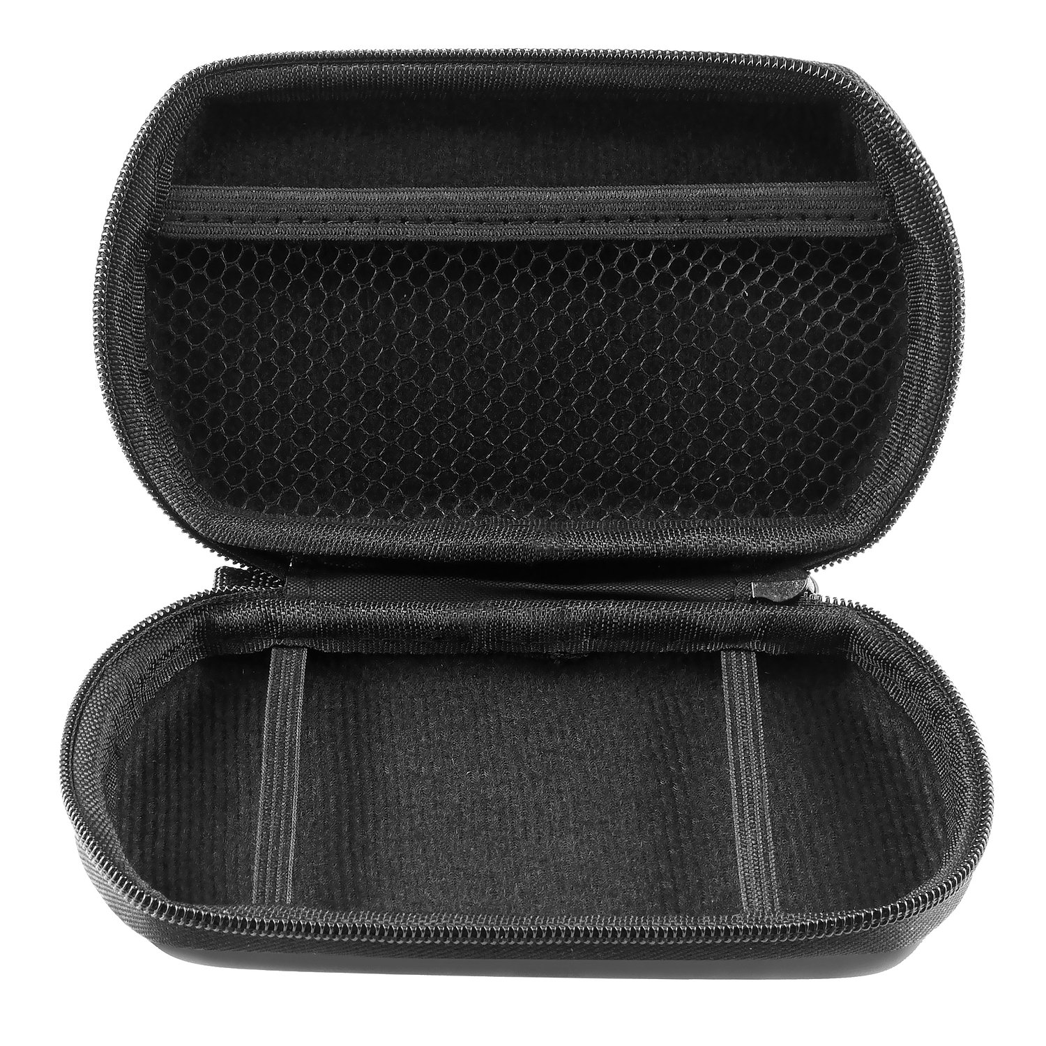 Insten For PSP Go Case , Premium Hard New Black Airform Carrying Case Compatible with Sony PSP Go PSPGo Console Gamer Accessory: Video Games