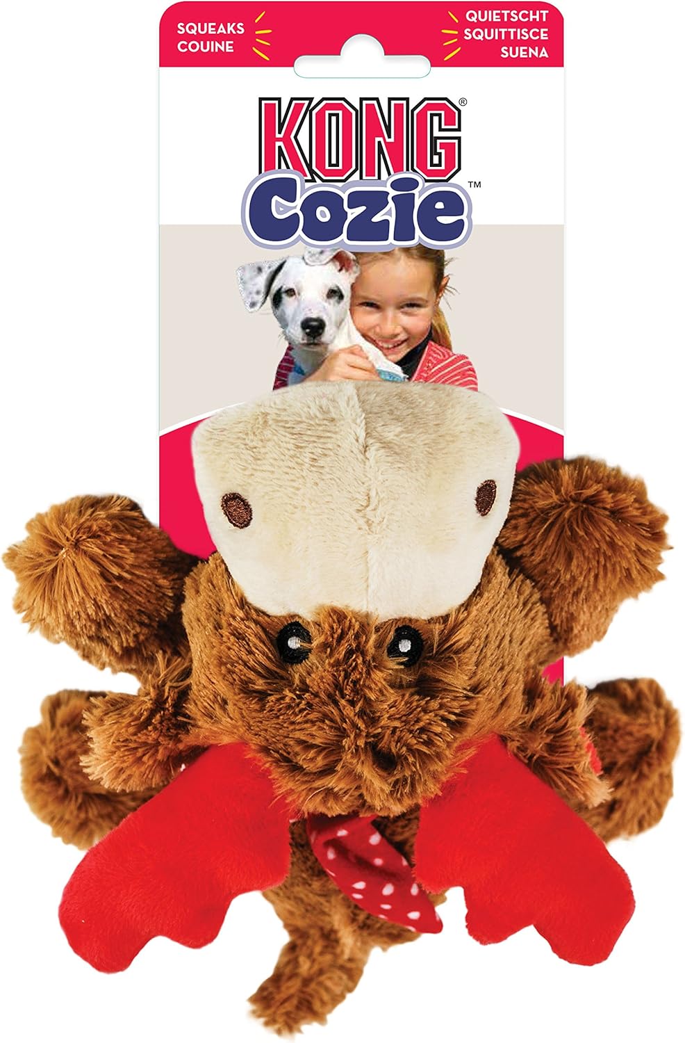 kong reindeer dog toy