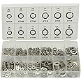 Advanced Tool Design Model ATD-360 350 Piece Stainless Lock and Flat Washer Assortment