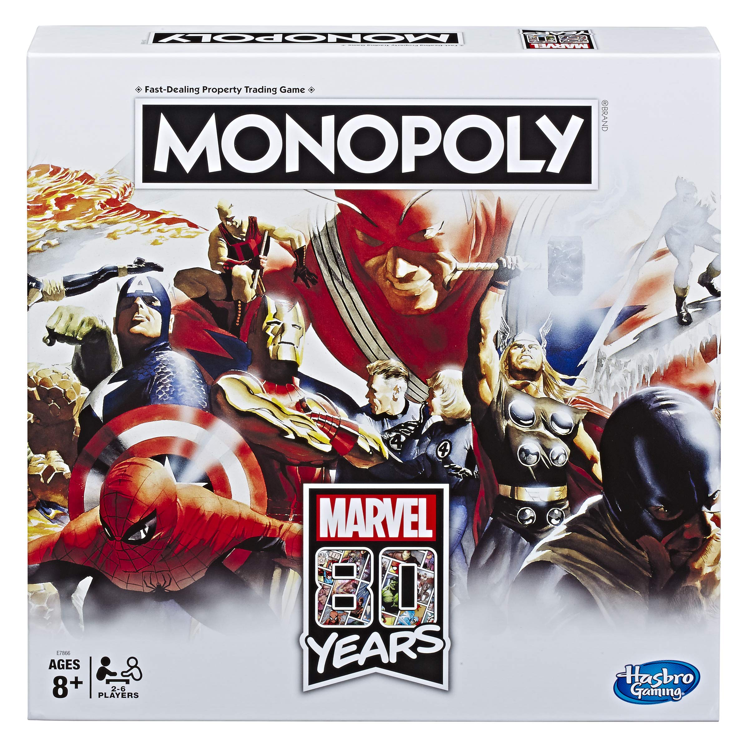 Monopoly - Marvel Board Game 80 Years Comics - Board Game - French Version