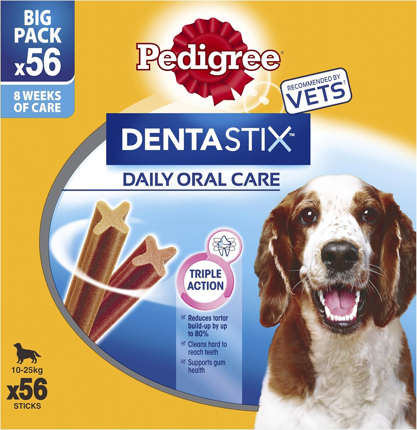 pedigree dentastix medium 56 sticks