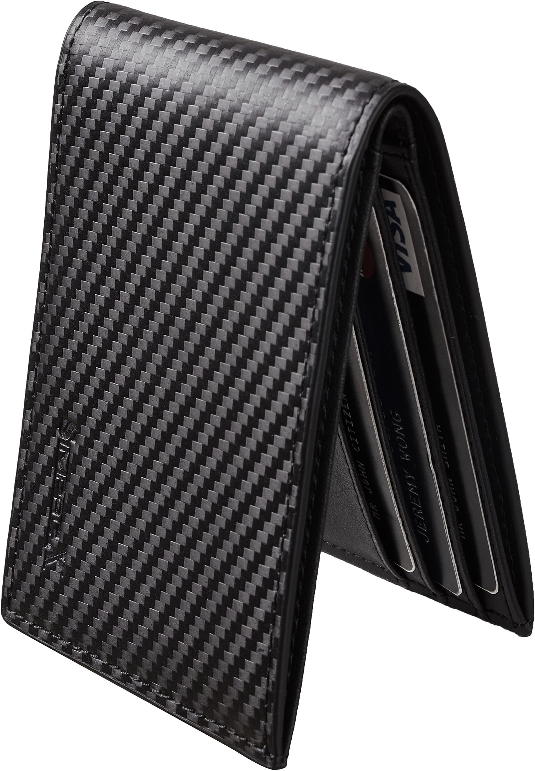 Chelmon Ultimate Slim Mini Wallet Front Pocket Minimalist Wallet Bifold Genuine Leather RFID Blocking