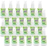 Purell Advanced Hand Sanitizer Naturals with Plant Based Alcohol Citrus scent, 2 fl oz Travel Size Pump Bottle (Pack of 24) - 9623-24