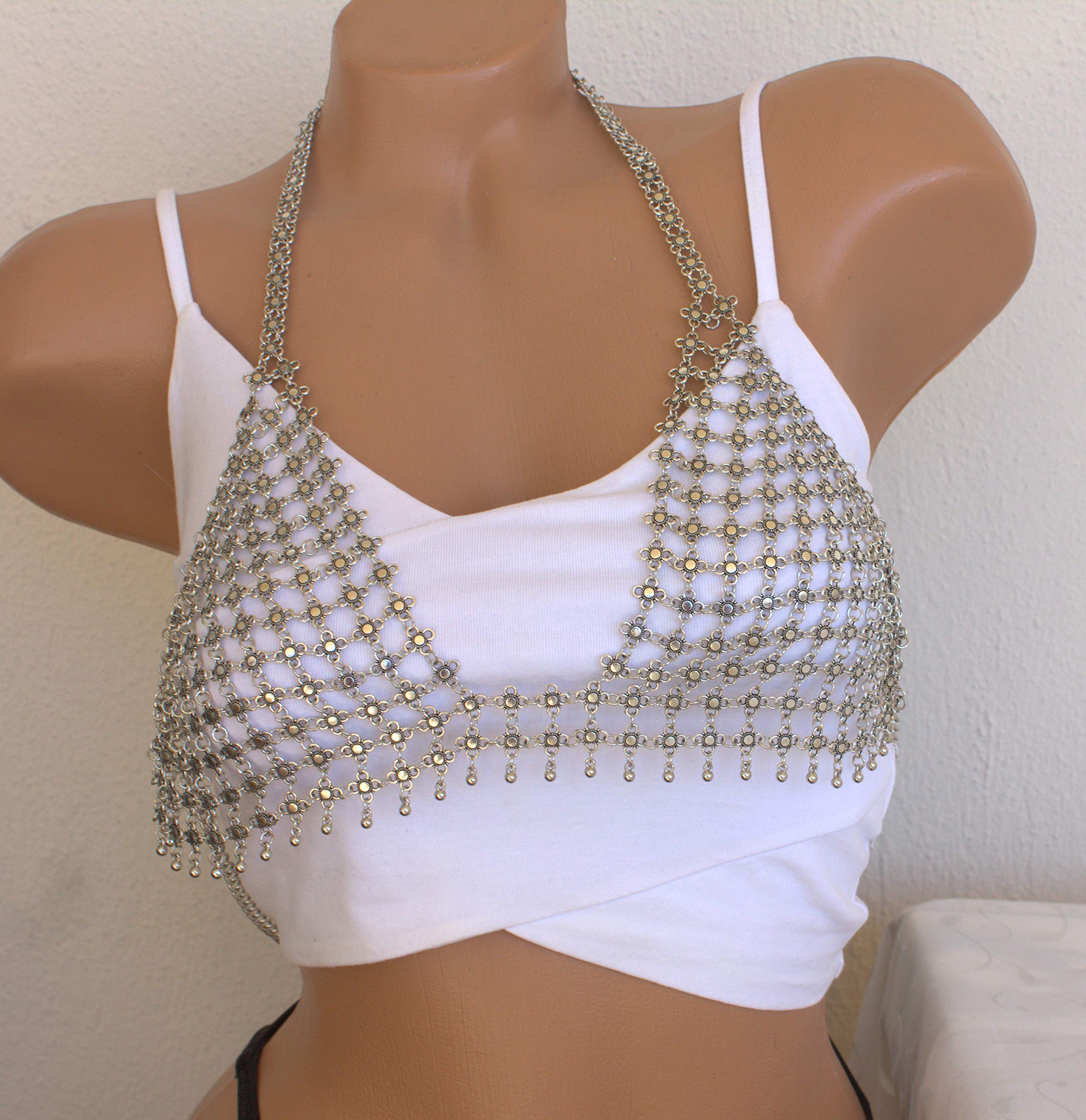 chain bralette top