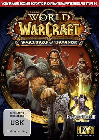 World of Warcraft: Warlords of Draenor (Add-On) - Vorverkaufsbox [Download-Code, kein Datenträger enthalten]