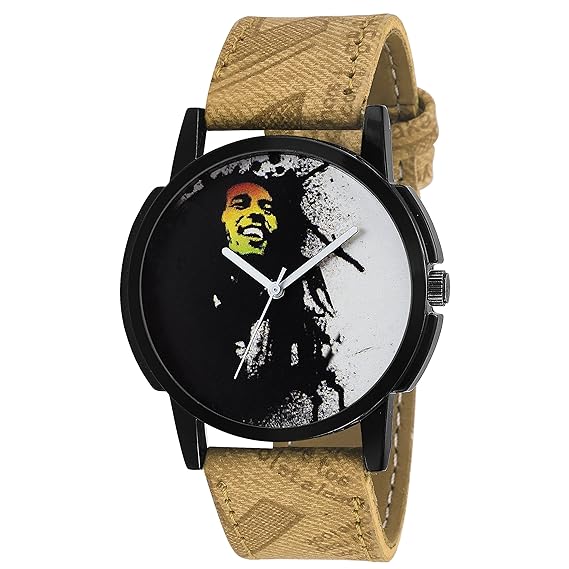 Bob Marley Black Analogue Unisex Watch