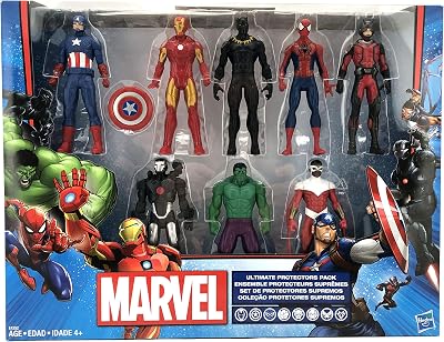 Hasbro Marvel Action Figure 8-Pack Ultimate Protectors Bundle