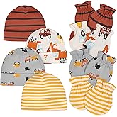 Gerber unisex-baby Cap and Mitten Sets