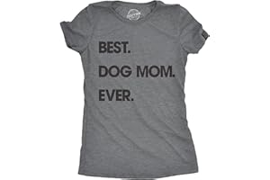 CRAZY DOG T-SHIRTS Womens Dog Mom and Cat Mom Funny T Shirts Cute Pet Tees for Women with Cats or Dogs