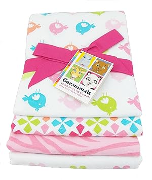 pink receiving blankets