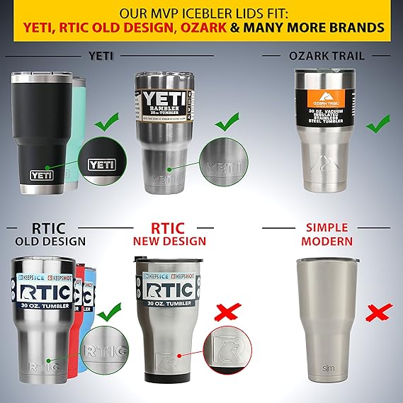 old rtic tumbler lids