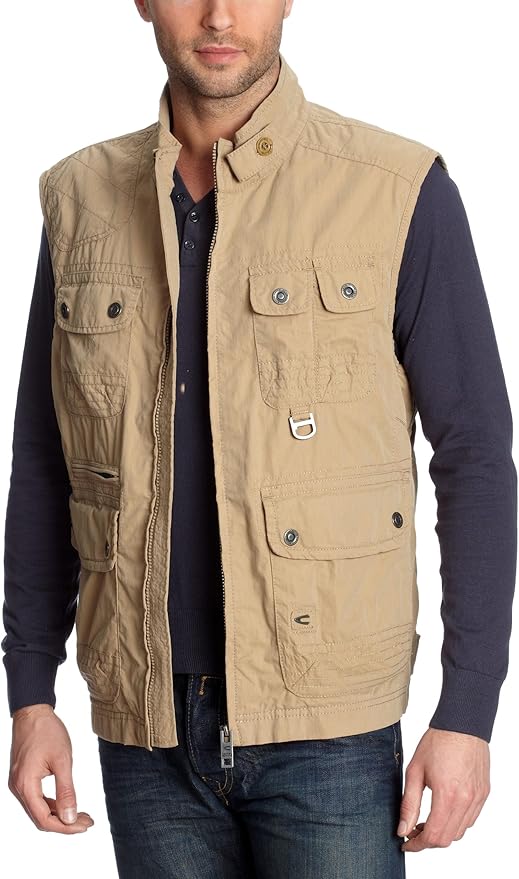 Camel Active Herren Weste - Outdoor Casual Wear