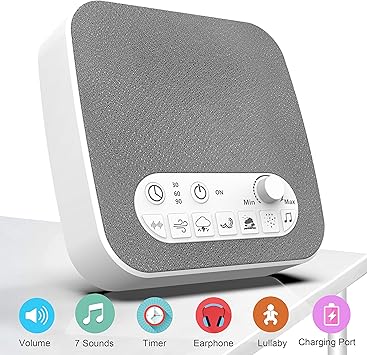 BESTHING White Noise Machine Sound Machine for Sleeping, Non-Looping Soothing Sounds, Portable Sleep Sound Therapy for Home, Office Travel / for Kids Adults